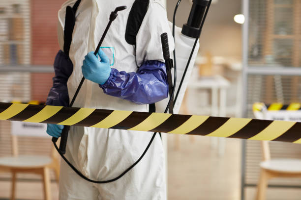 Professional Biohazard Cleanup technician working in Hubbard, OH